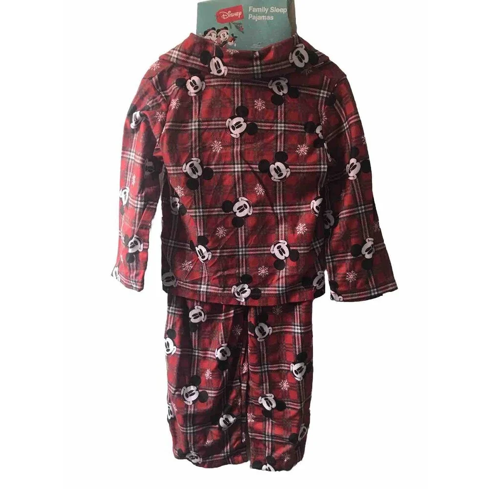 Disney Kid”s-Toddlers  Mickey Mouse Pajamas Multicolor Size 4T